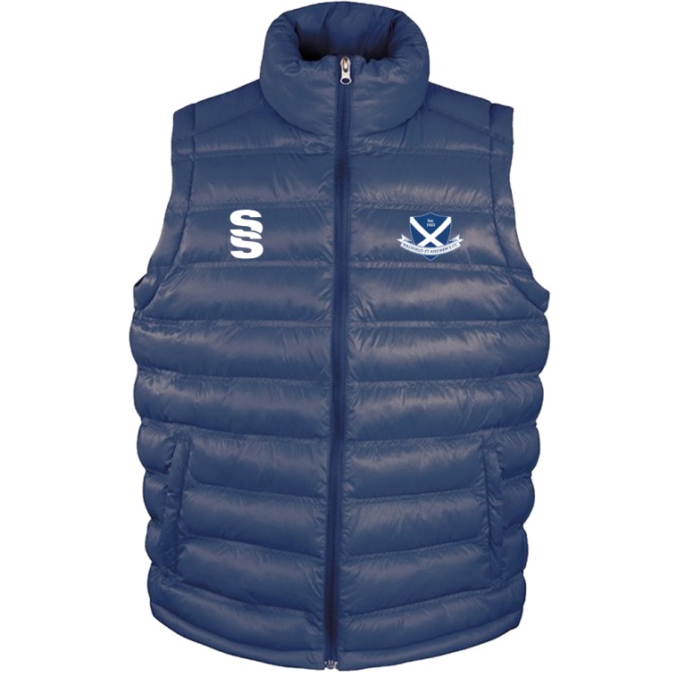 HADFIELD CC Padded Gilet : Navy